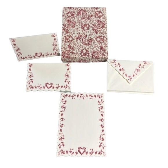 NIB Longaberger Love Notes Stationary Set vintage 1999 - Picture 7 of 8